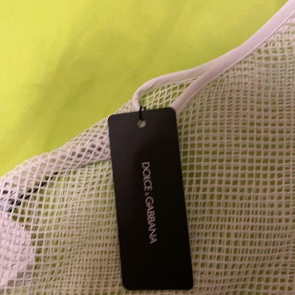 Dolce & Gabbana White Mesh Tank Top size 8 - Picture 4 of 9